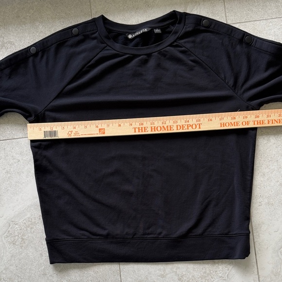Athleta Black Snappy Sweatshirt - Picture 8 of 15